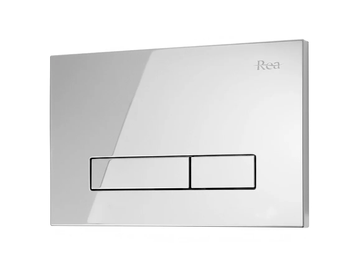 Drukknop Voor Inbouwframe Rea K011A-Q Chrome