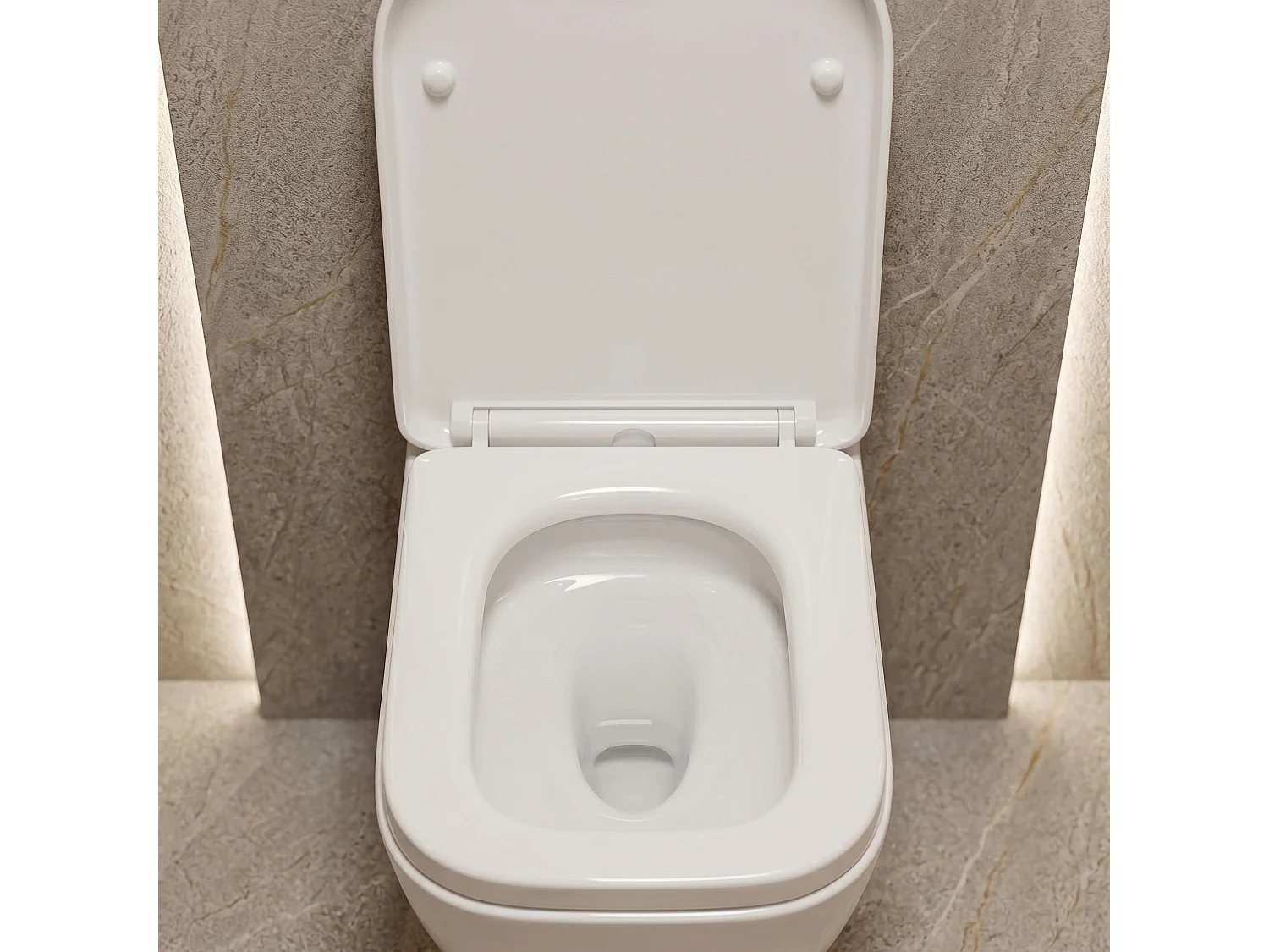 Cuvette Wc Suspendue Rea Cubik Mini Tornado White