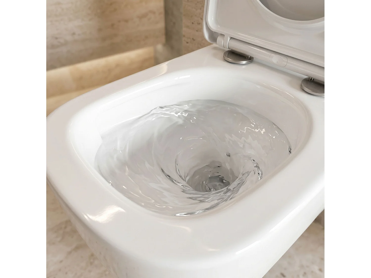 Cuvette Wc Suspendue Rea Cubik Mini Tornado White