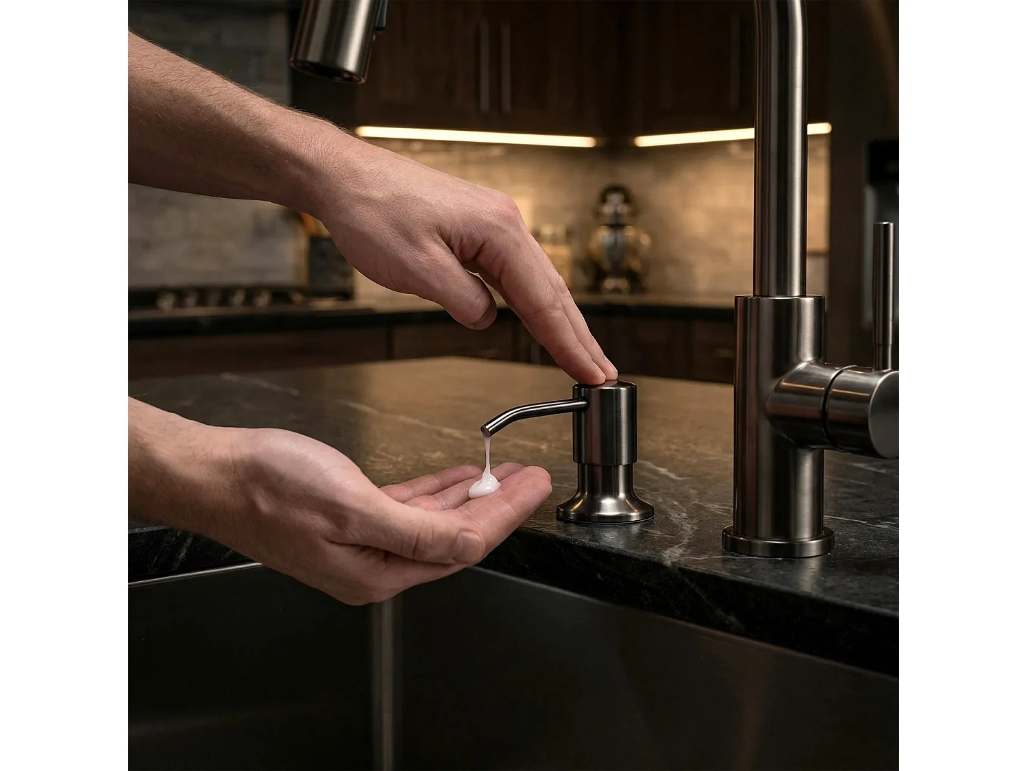 Zeepdispenser Rea Lon Titanium