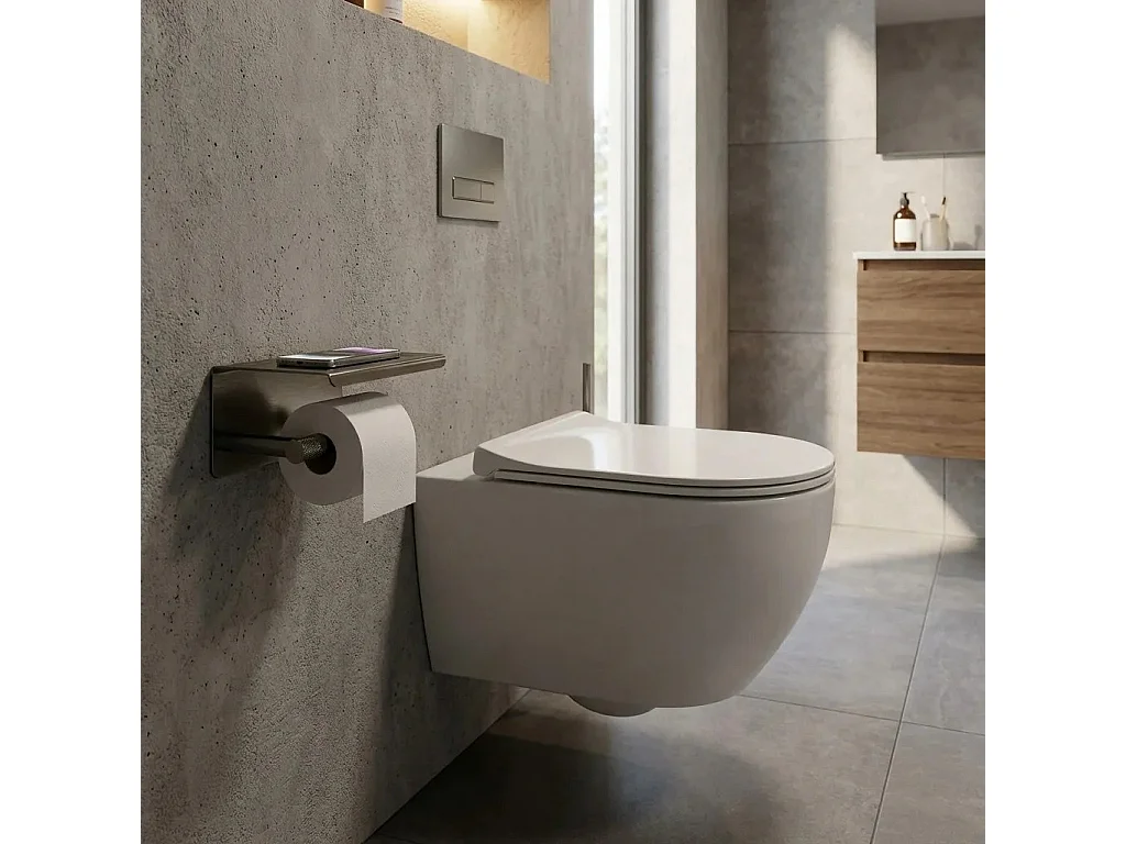 Papierhouder Rea 6613 Modern Titanium