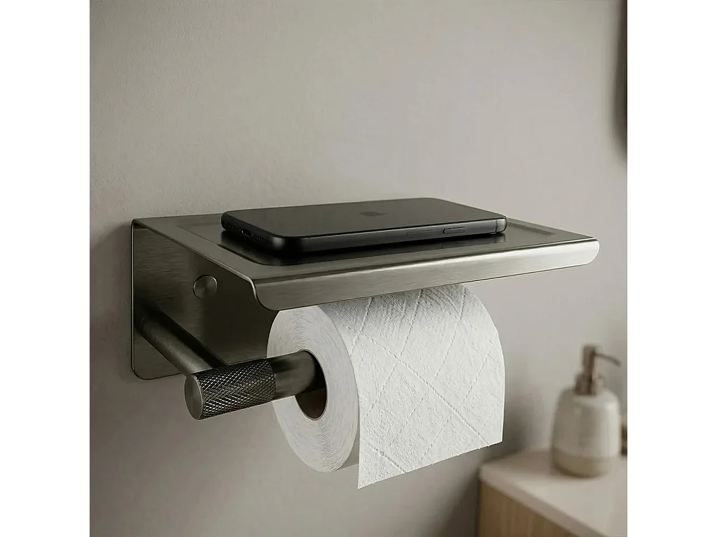 Papierhouder Rea 6613 Modern Titanium