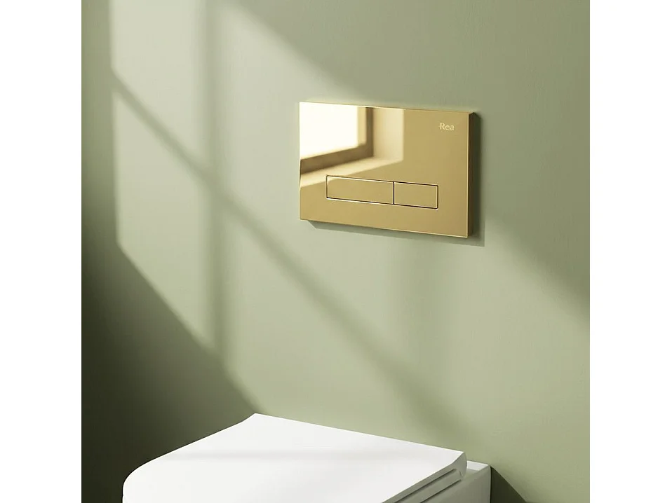 Pulsante Per Telaio Incasso Rea K011A-Q Gold