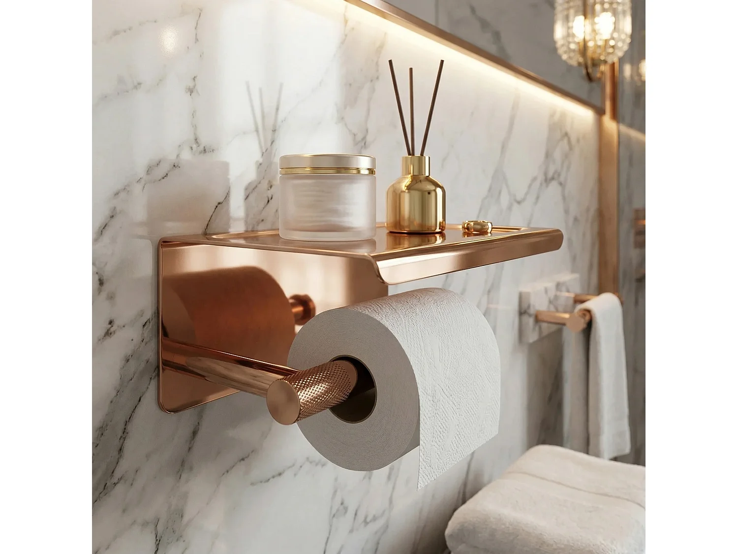 Papierhouder Rea 6613 Modern Copper