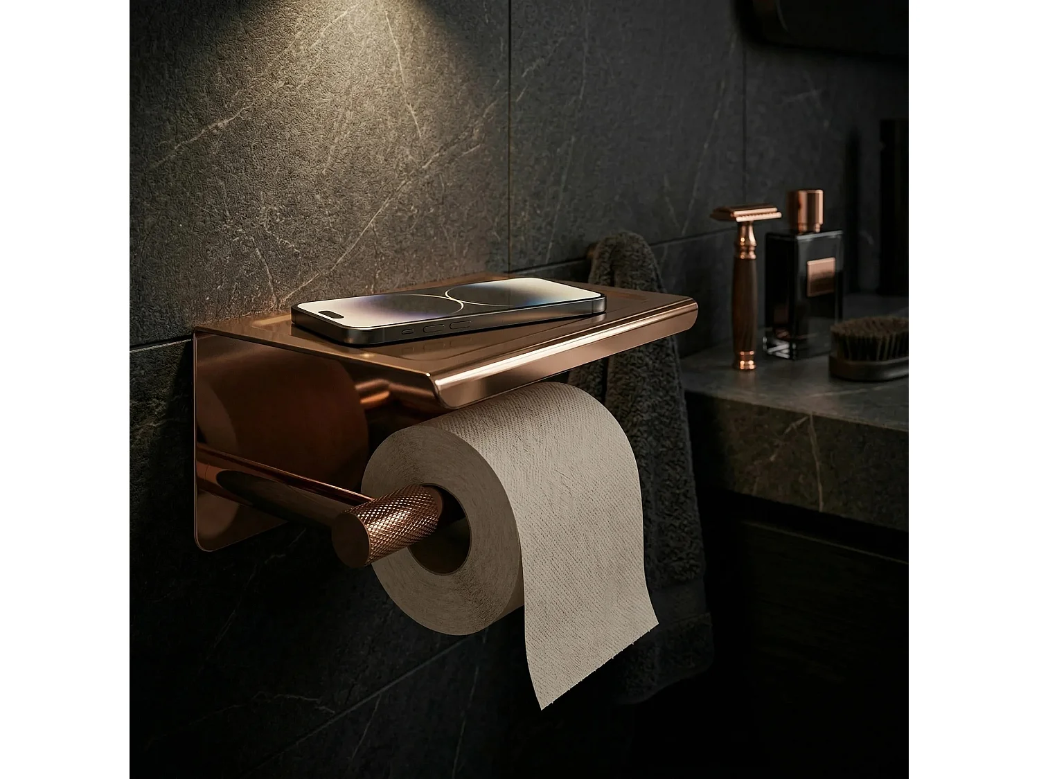 Papierhouder Rea 6613 Modern Copper