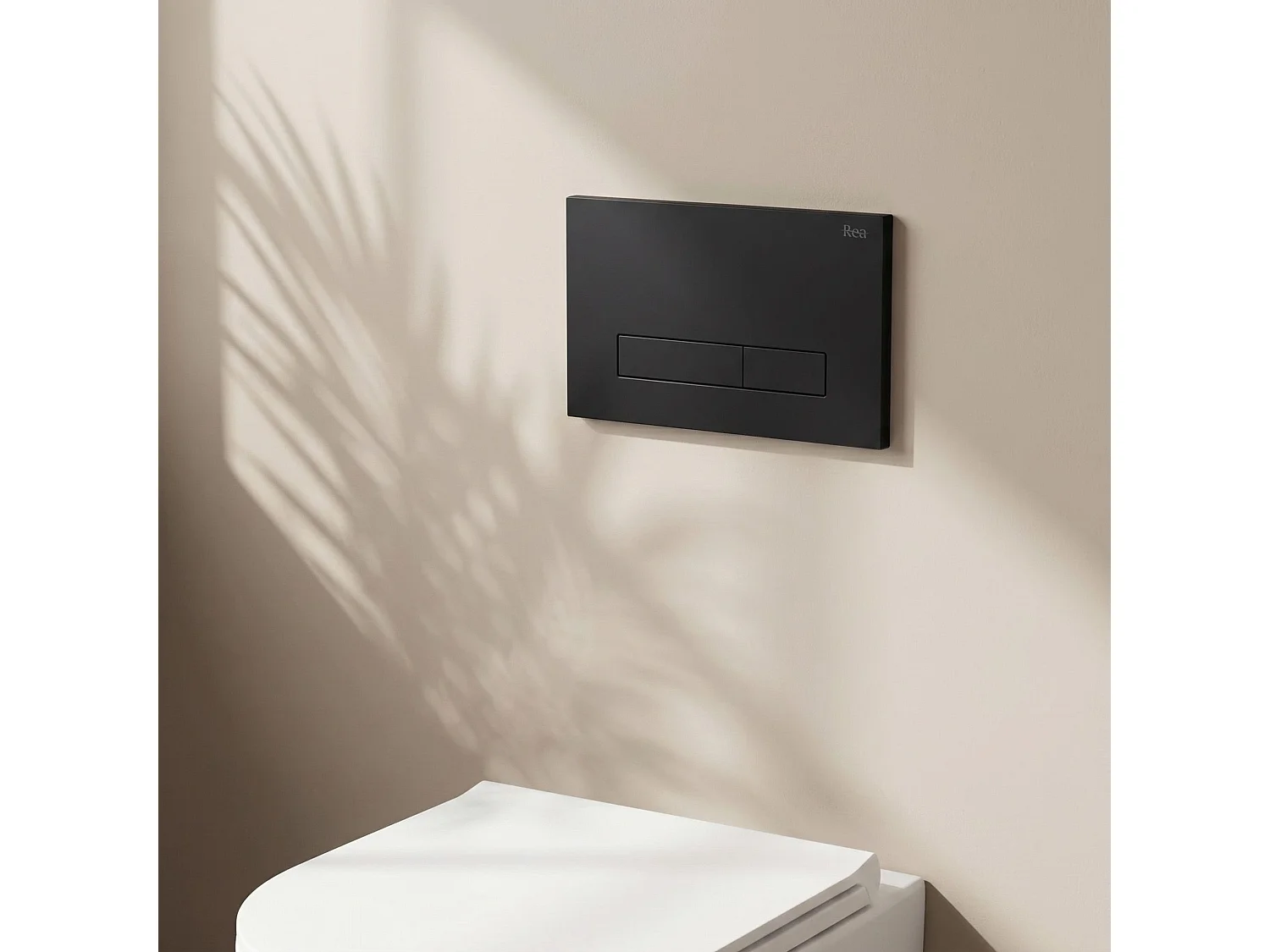 Bedieningsplaat Voor Inbouwreservoir Rea Hd Black