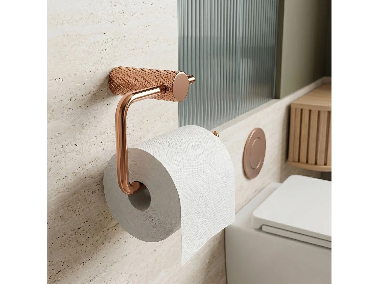 Toiletrolhouder Rea A62309Rg Copper