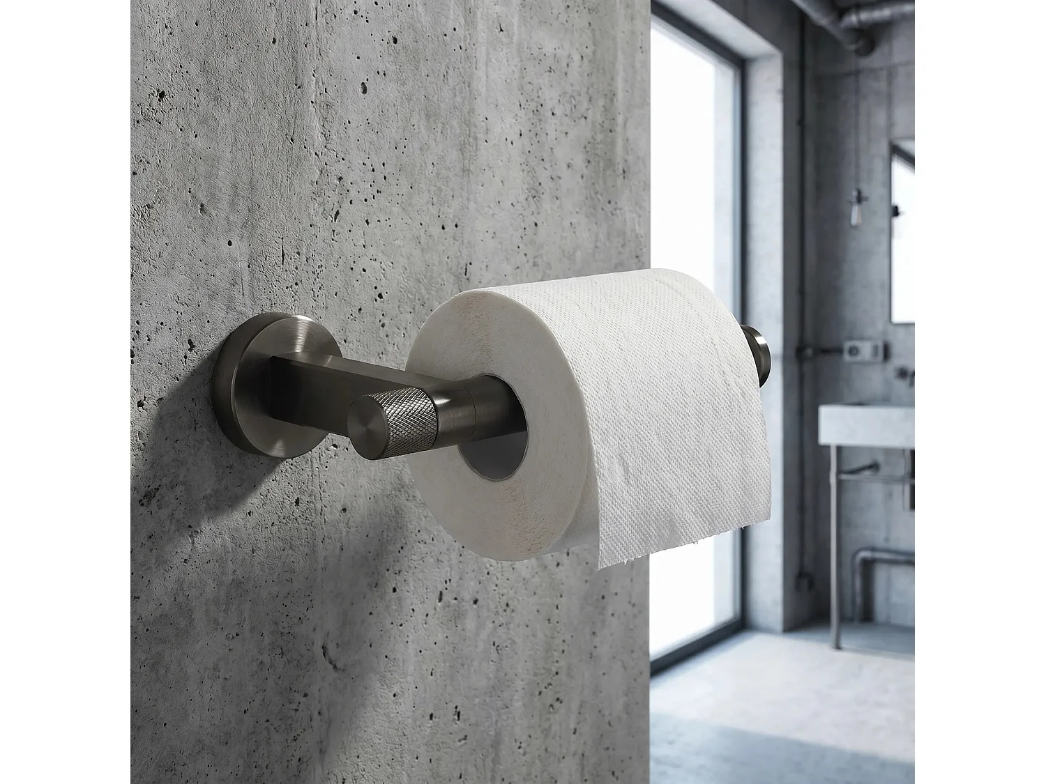 Papierhouder Rea 39105 Ori Titanium