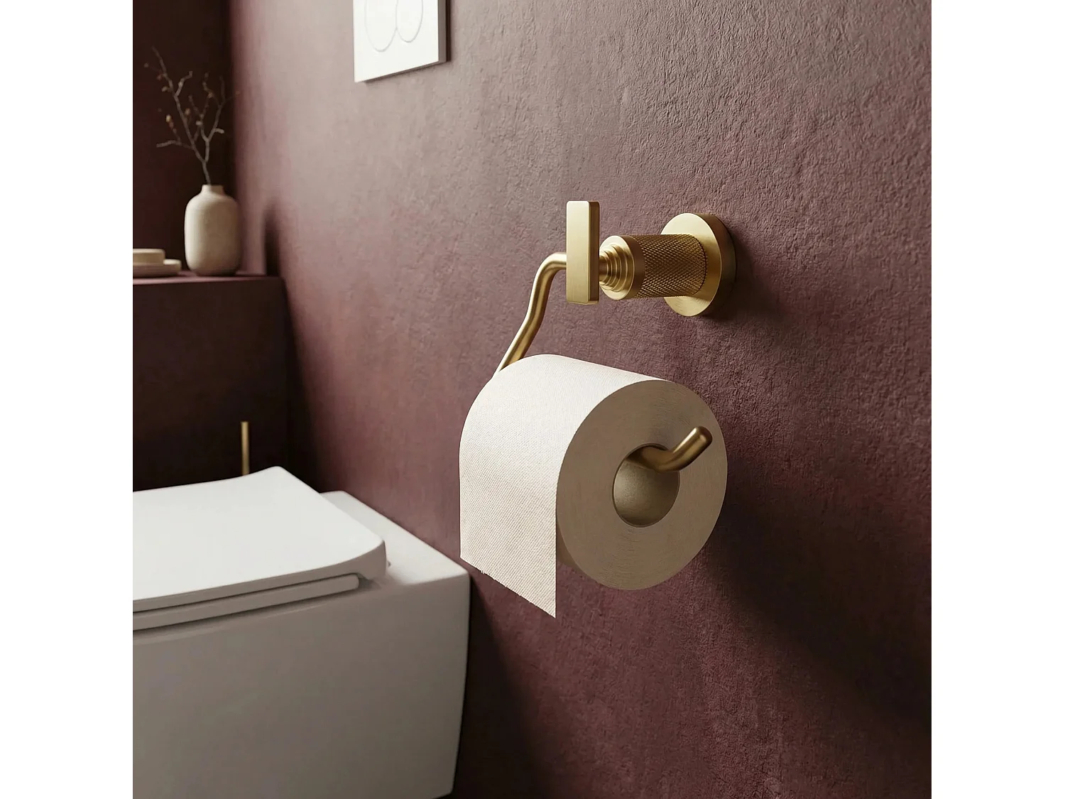 Papierhouder Rea 81305 Virro Brush Gold