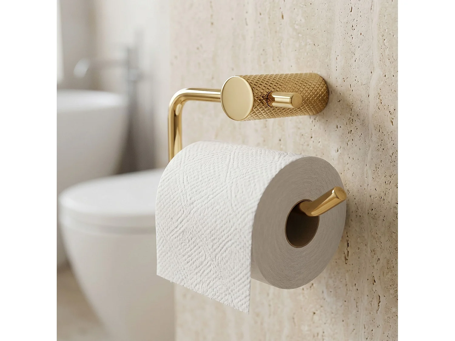 Toiletrolhouder Rea A62309G Gold