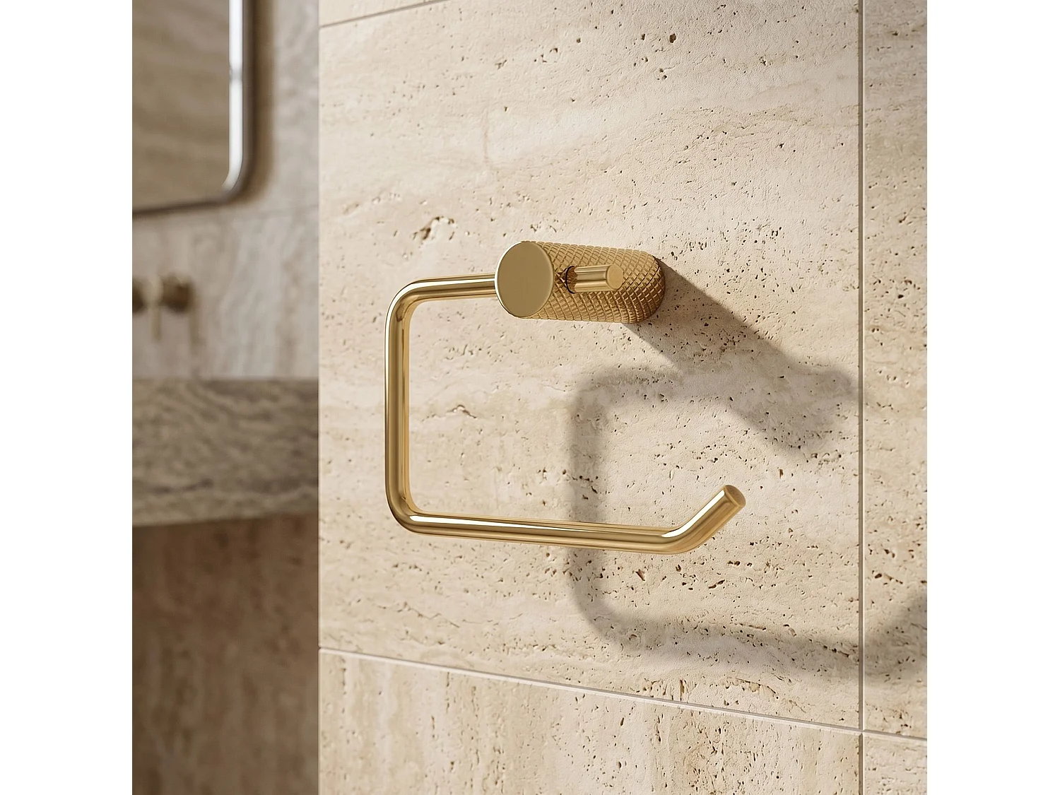 Toiletrolhouder Rea A62309G Gold