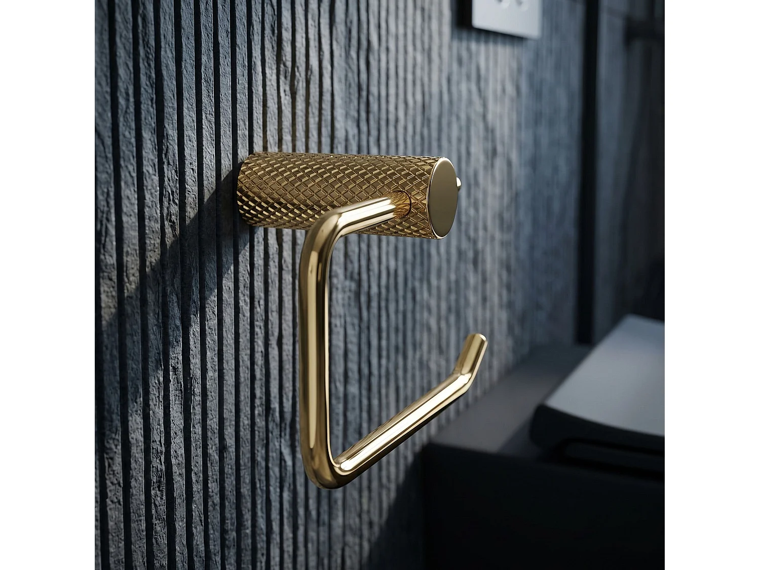 Toiletrolhouder Rea A62309G Gold