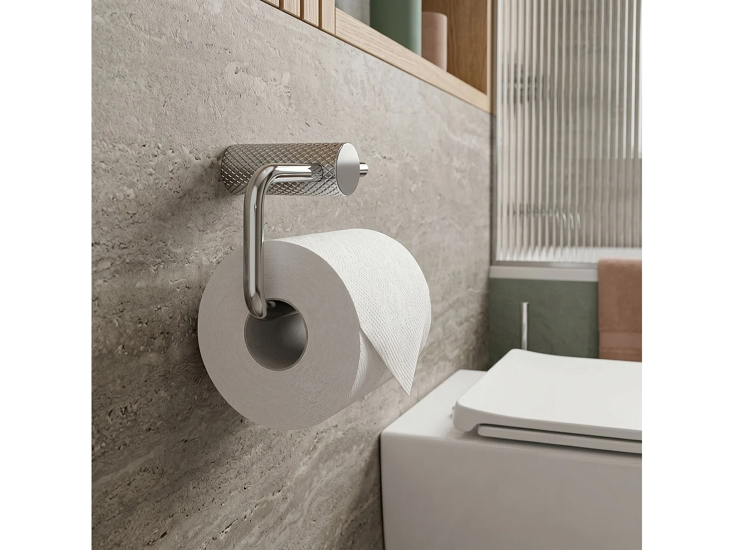 Toiletrolhouder Rea A62309 Chrome