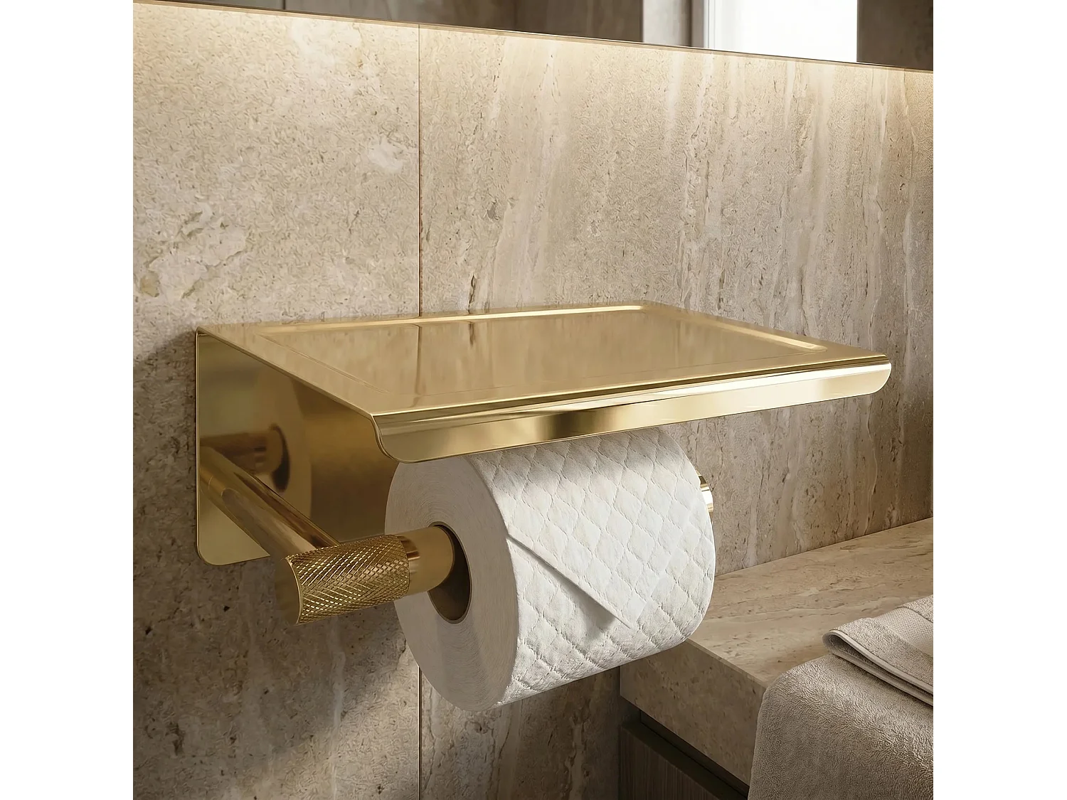 Papierhouder Rea 6613 Modern Gold