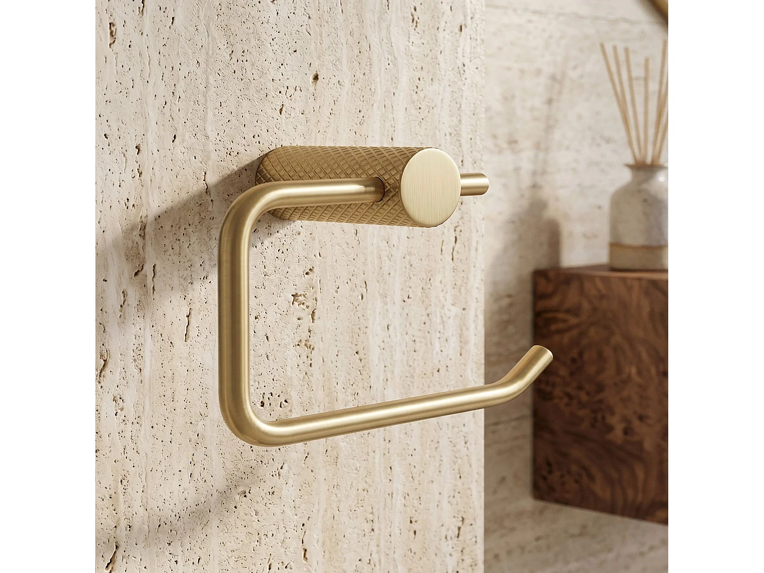 Toiletrolhouder Rea A62309Bg Brush Gold