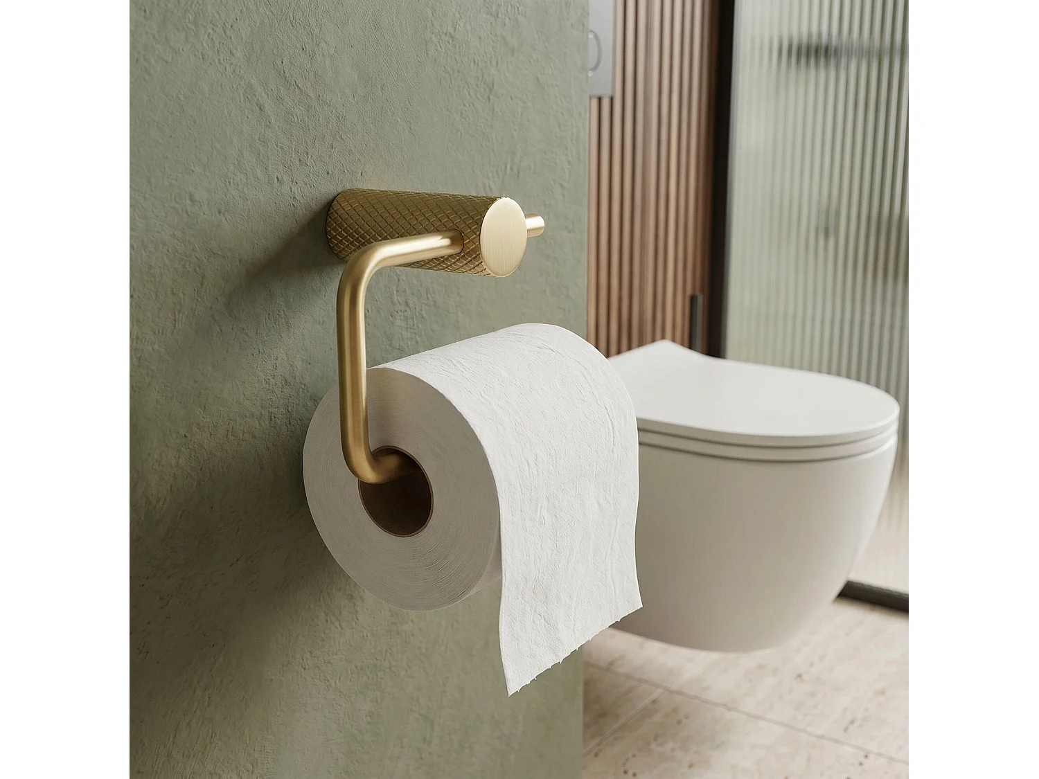 Toiletrolhouder Rea A62309Bg Brush Gold