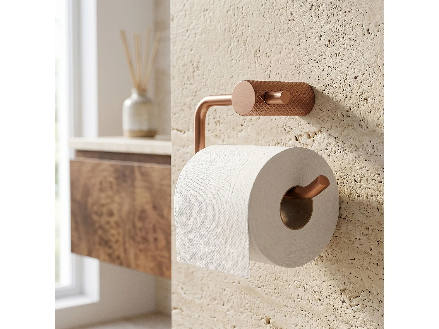 Toiletrolhouder Rea A62309Brg Brush Copper