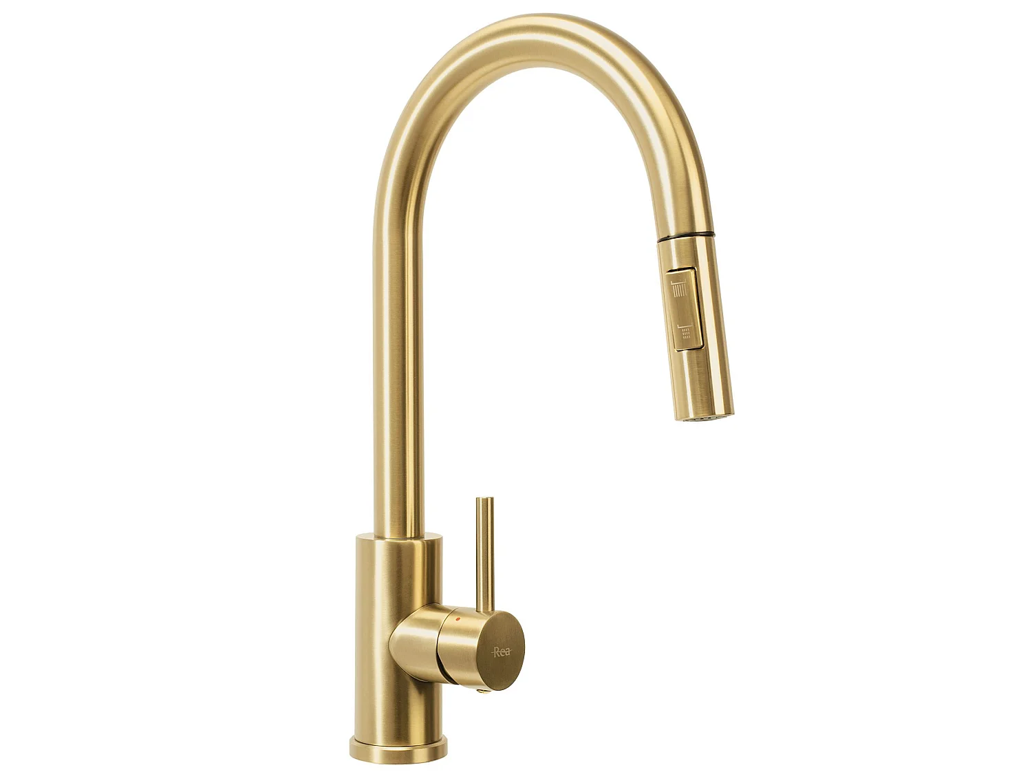 Stalen Spoelbak Rea Fin Brush Gold