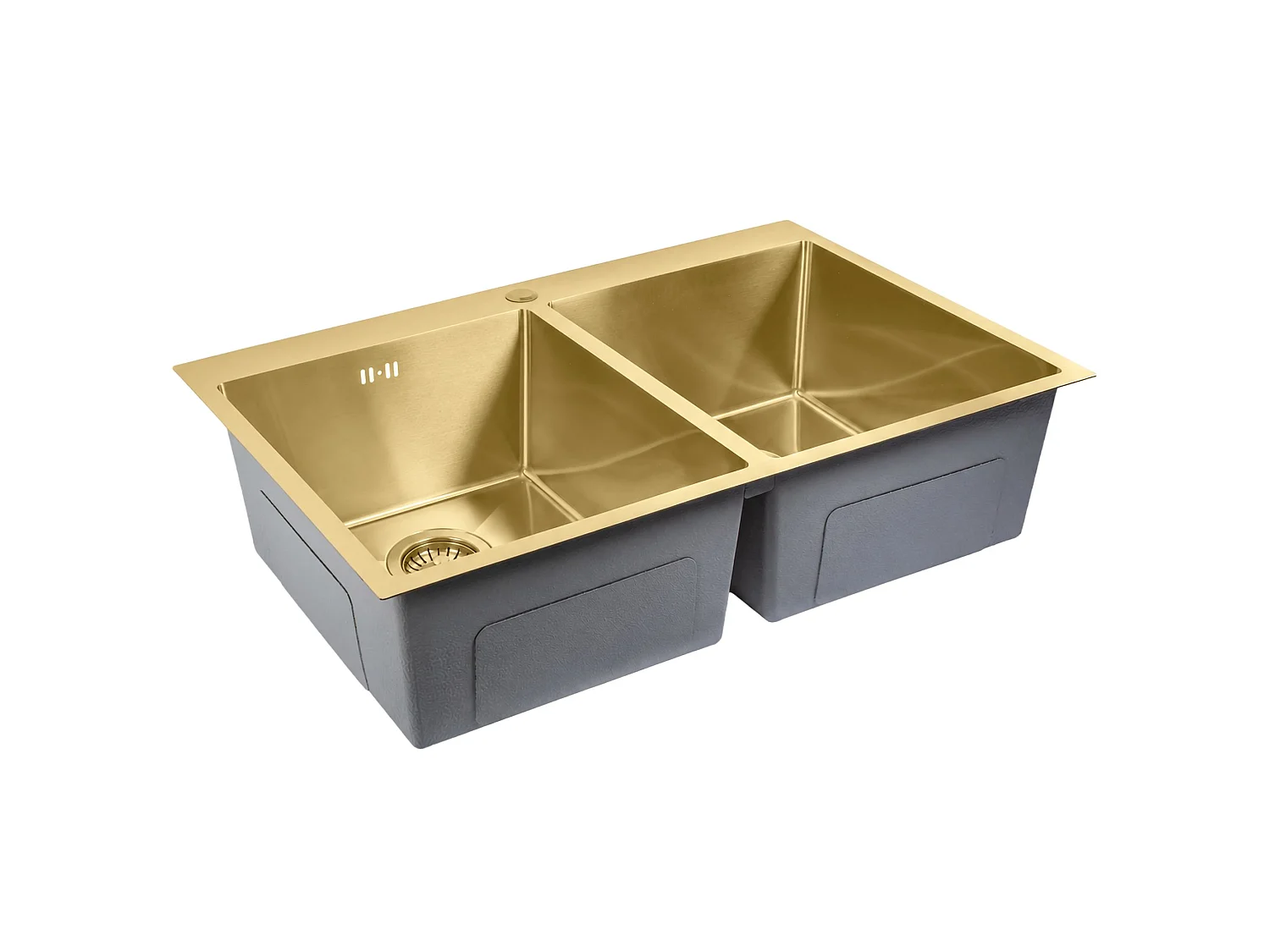 Stalen Spoelbak Rea Joel Brush Gold