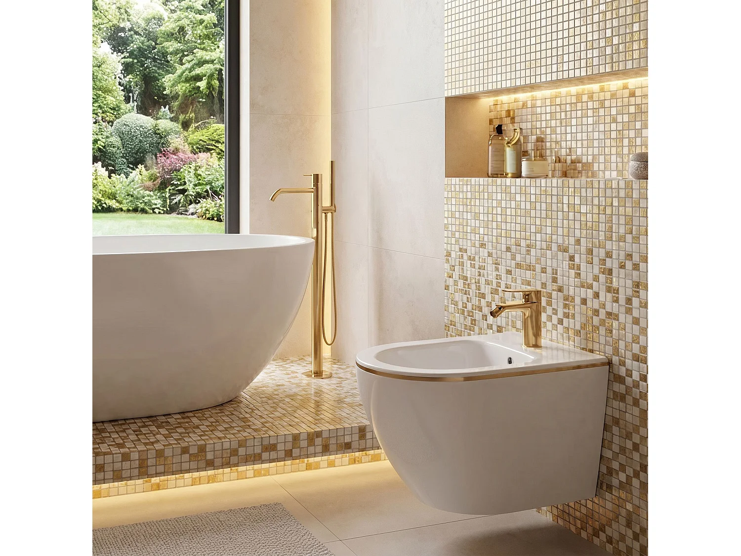 Inbouwframe Voor Bidet Rea 022N White