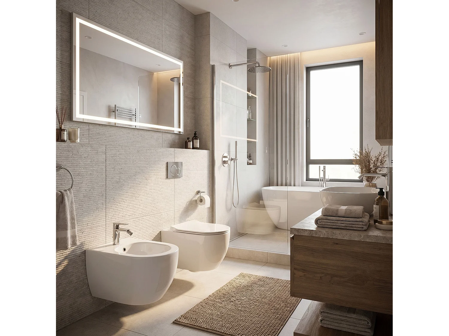 Inbouwframe Voor Bidet Rea 022N White