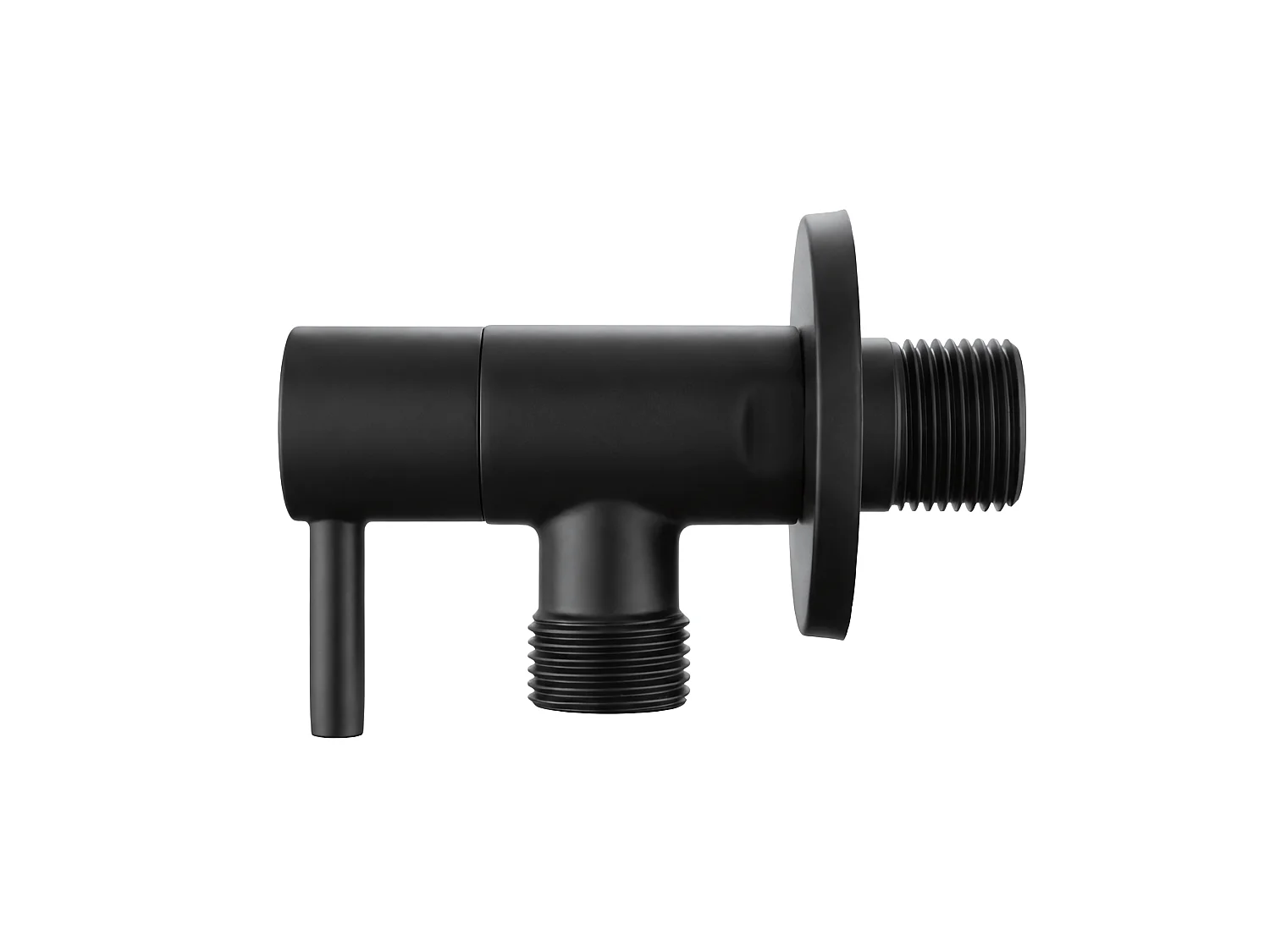 Válvula Angular Rea 1/2" X 3/8" Black