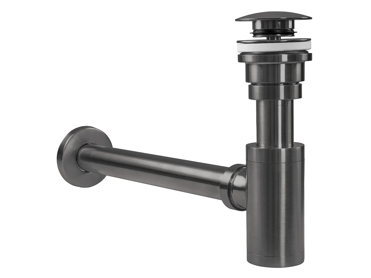 Sifón De Lavabo Klik-Klak Universal Rea Titanium