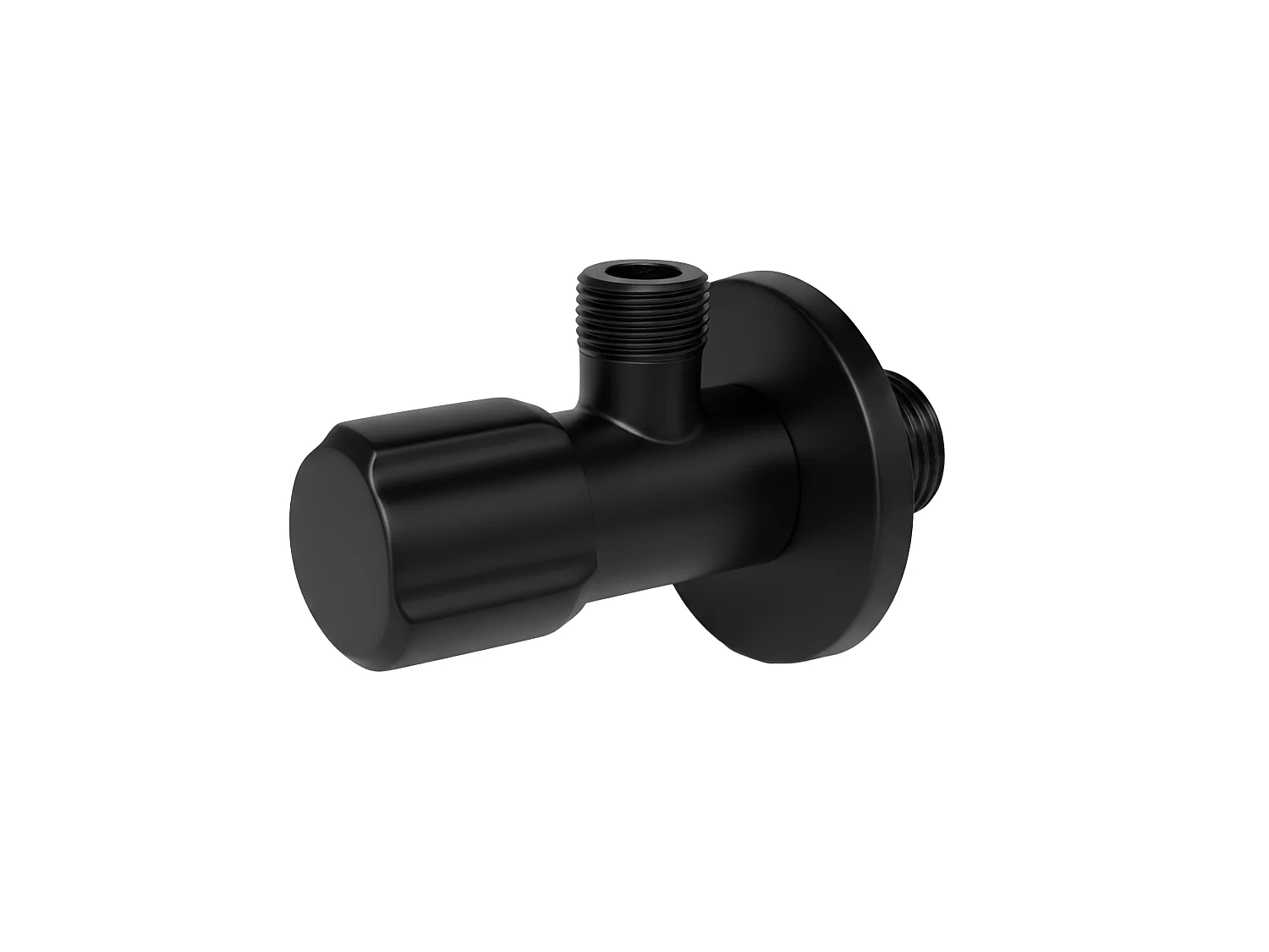 Válvula Angular Rea 02 1/2" X 3/8" Black