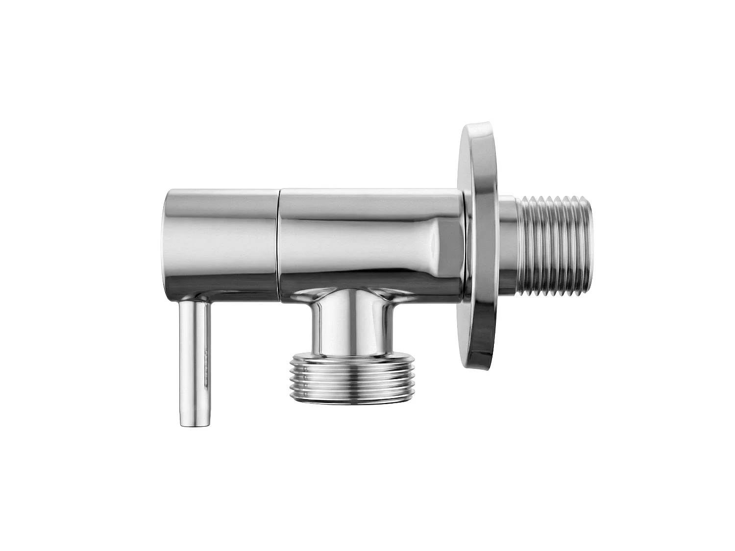 Válvula Angular Rea 1/2" X 3/4" Chrome