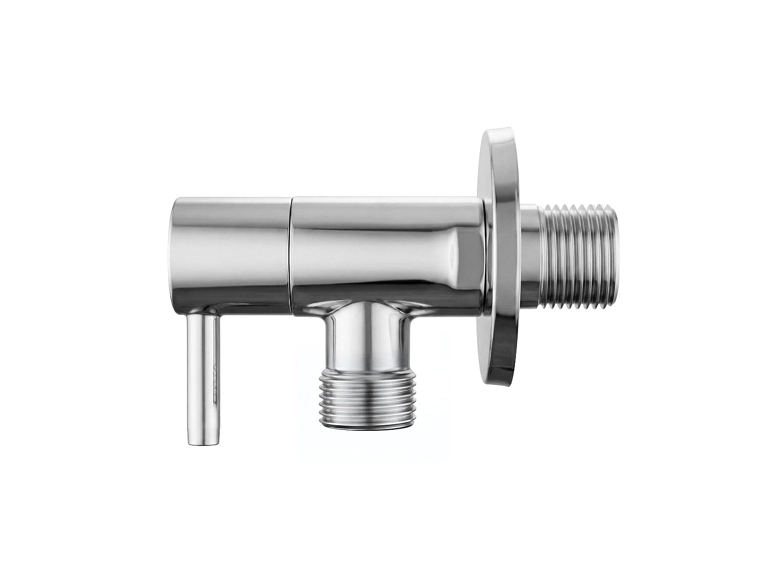 Válvula Angular Rea 1/2" X 3/8" Chrome