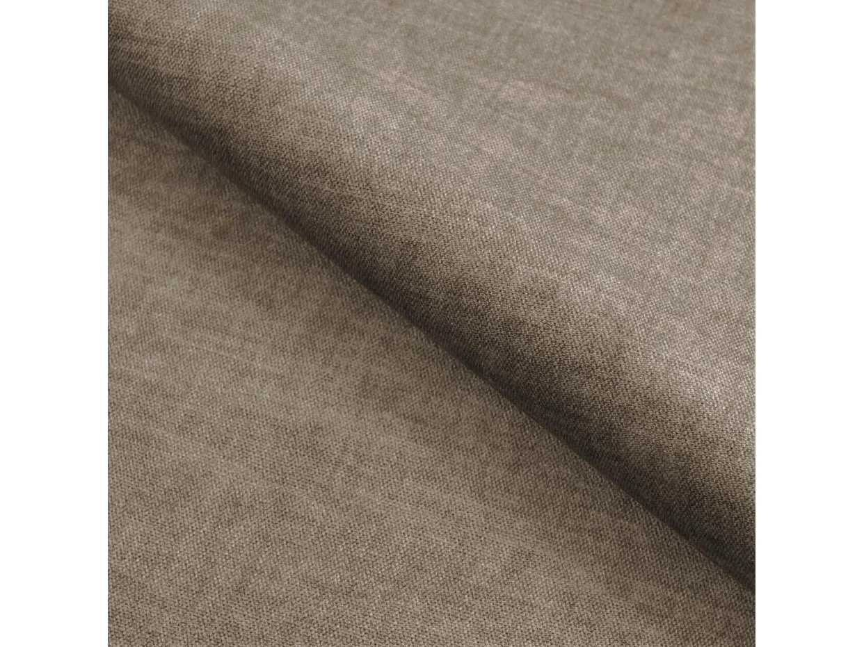 Canapé d'angle convertible 290 cm Amaro M, têtières réglables, coffre de rangement, droite, Beige foncé