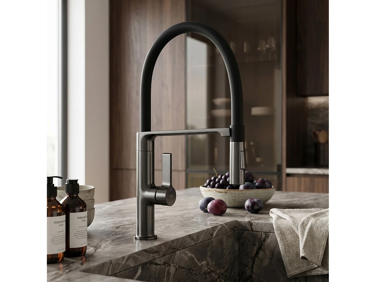 Robinet De Cuisine Rea Lago Titanium