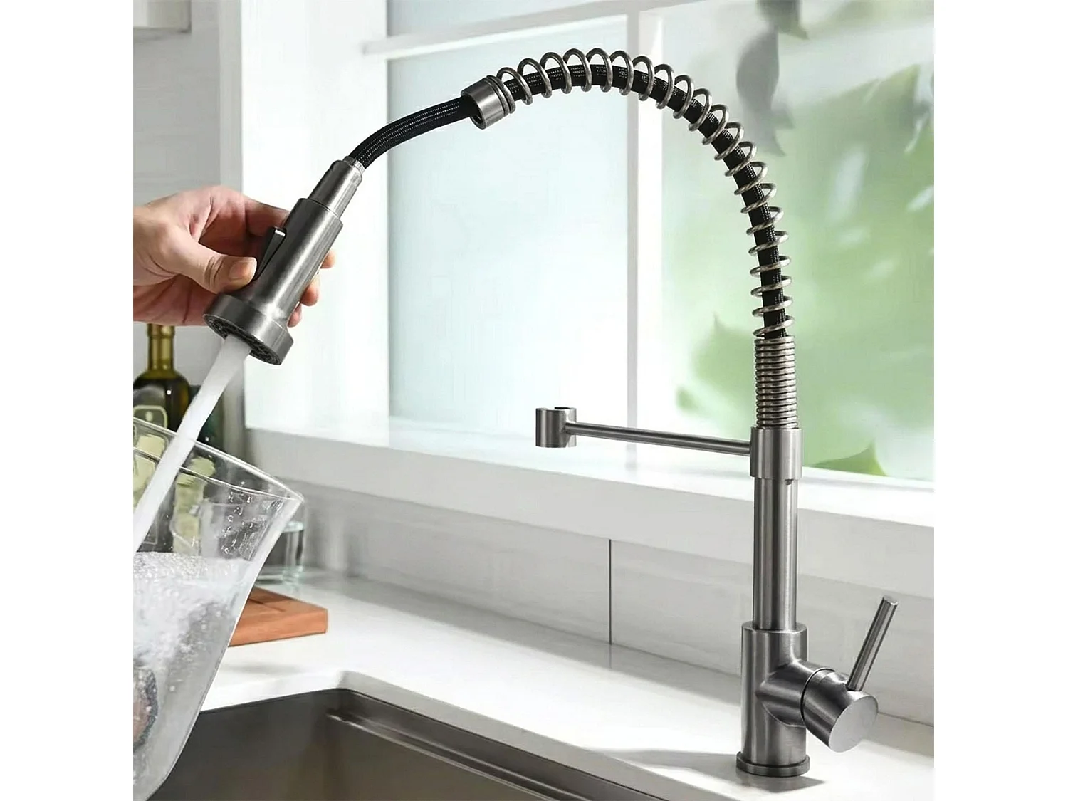 Robinet De Cuisine Rea Colin Titanium