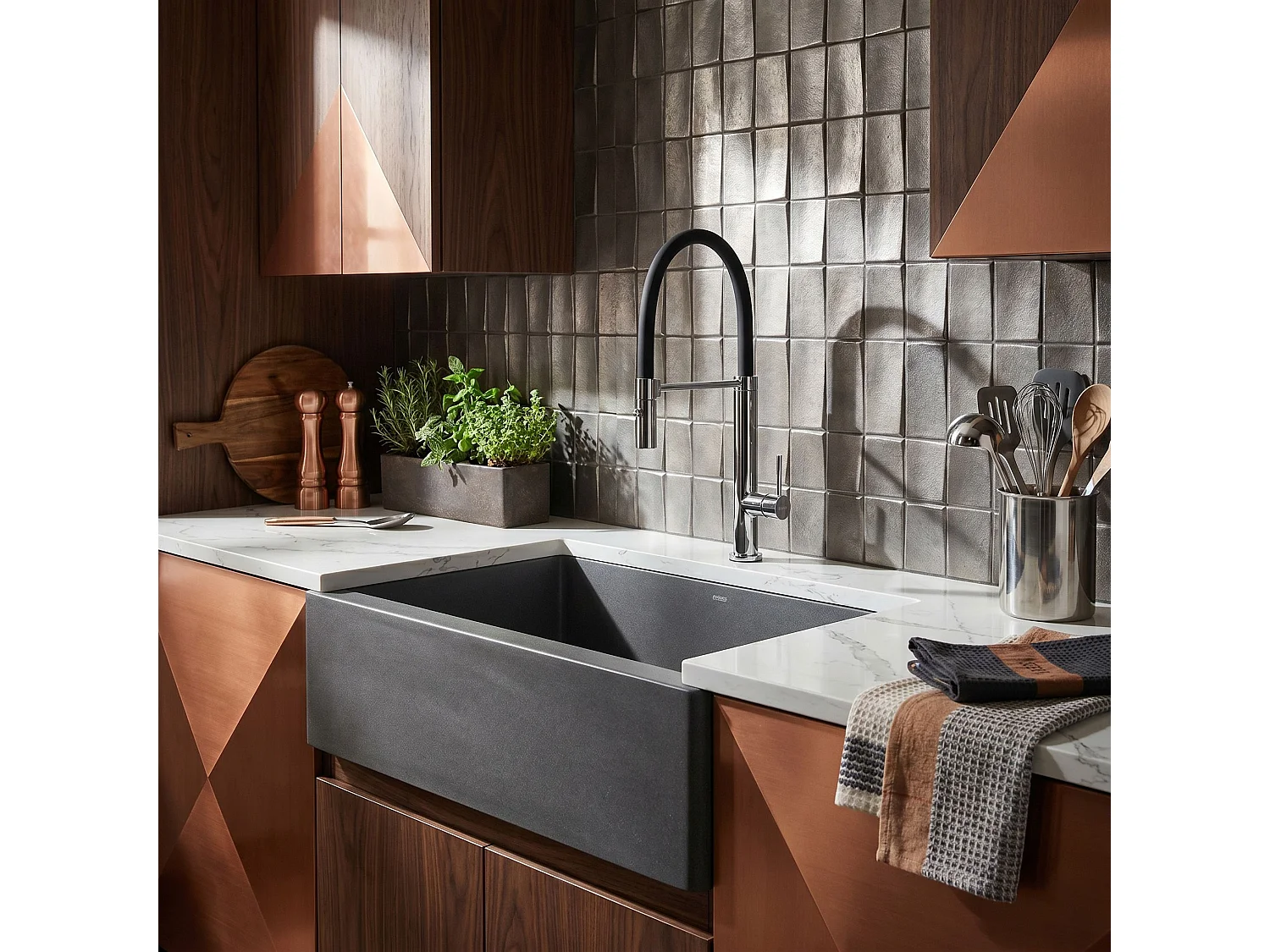 Robinet De Cuisine Rea Viera Chrome