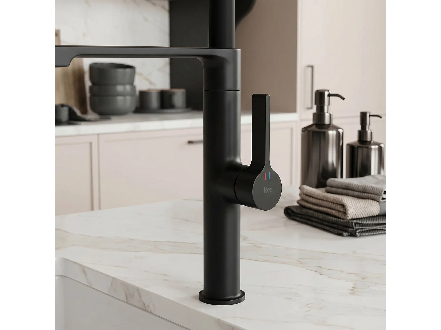 Robinet De Cuisine Rea Lago Titanium