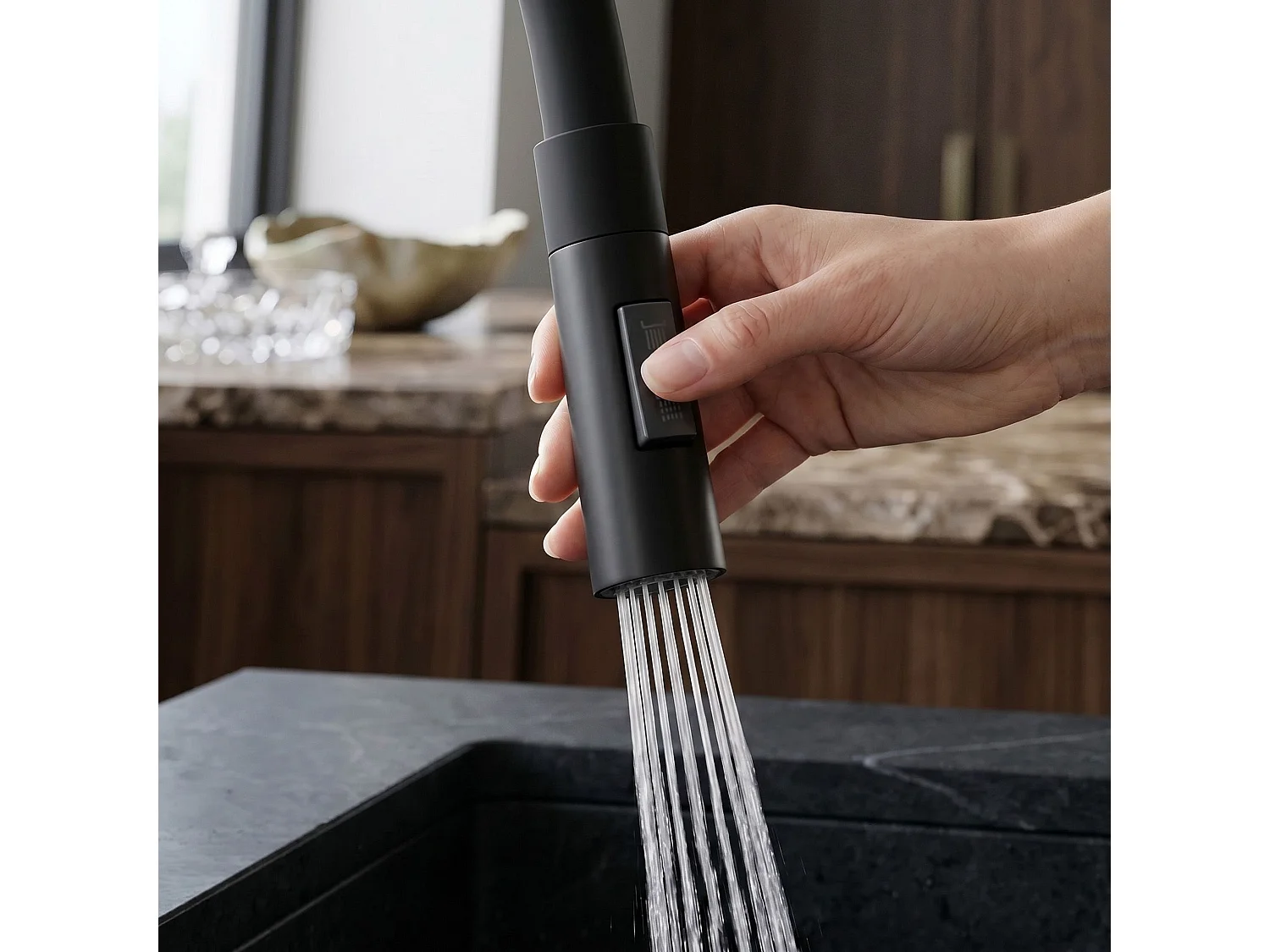 Robinet De Cuisine Rea Lago Titanium