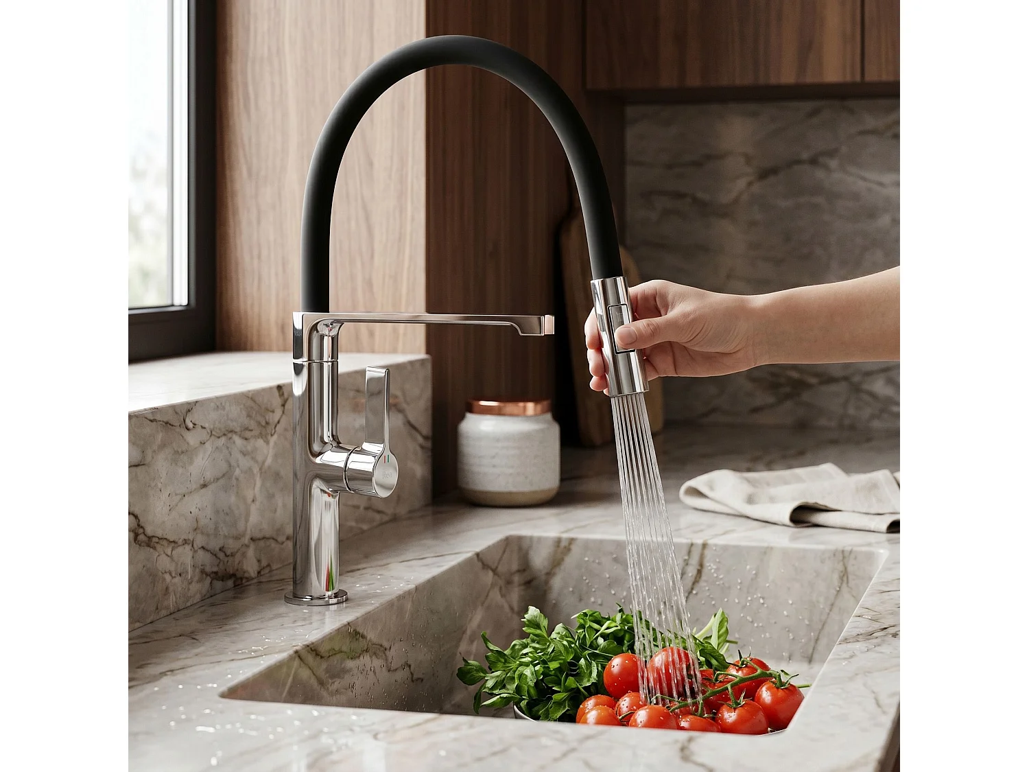 Robinet De Cuisine Rea Lago Chrome