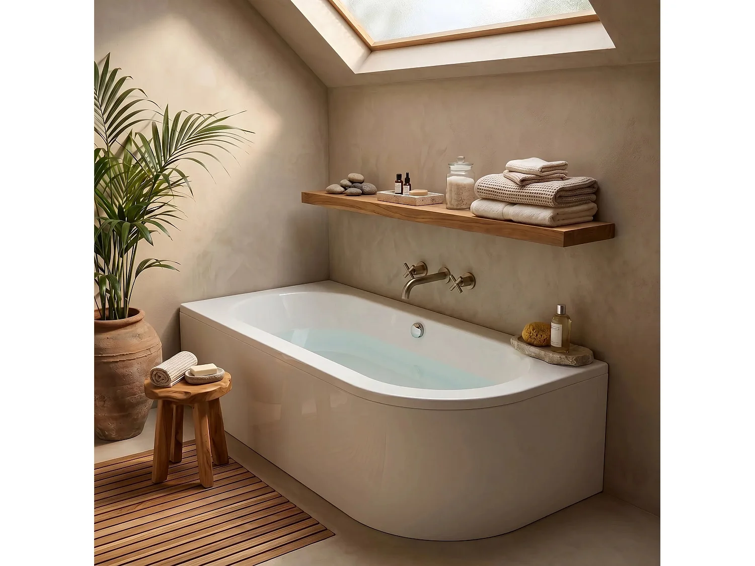 Baignoire D'Angle Rea Orion 10In1 Left White