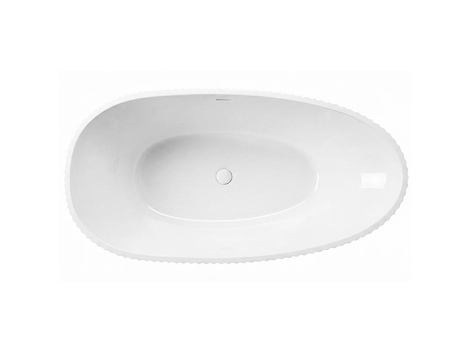 Baignoire Autoportante Rea Carmen 170 White