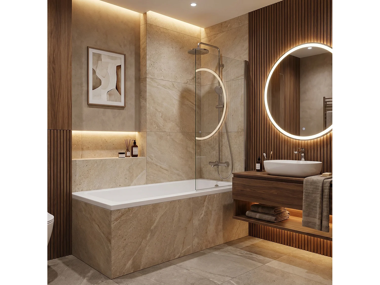 Baignoire D’Angle Rea Prima 140 White