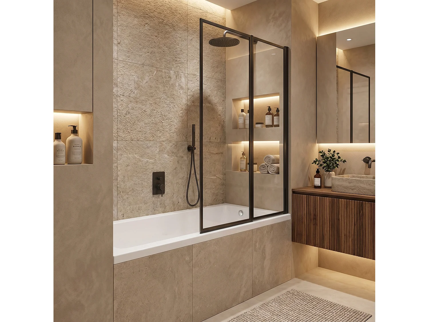 Baignoire D’Angle Rea Prima 140 White