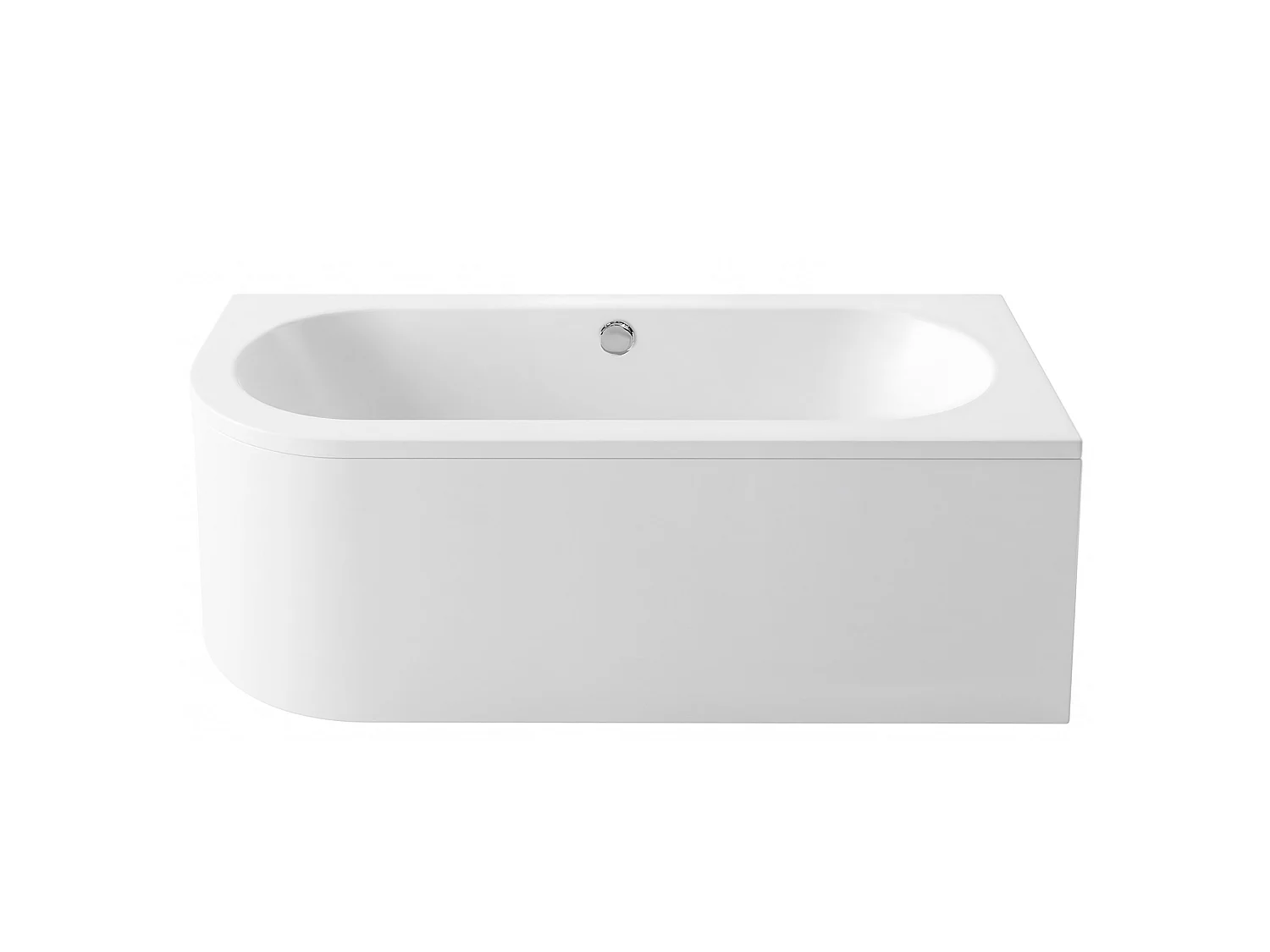 Baignoire D’Angle Rea Orion 160 Right White