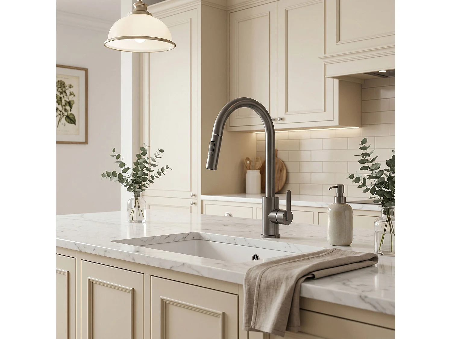 Robinet De Cuisine Rea Ontario Titanium