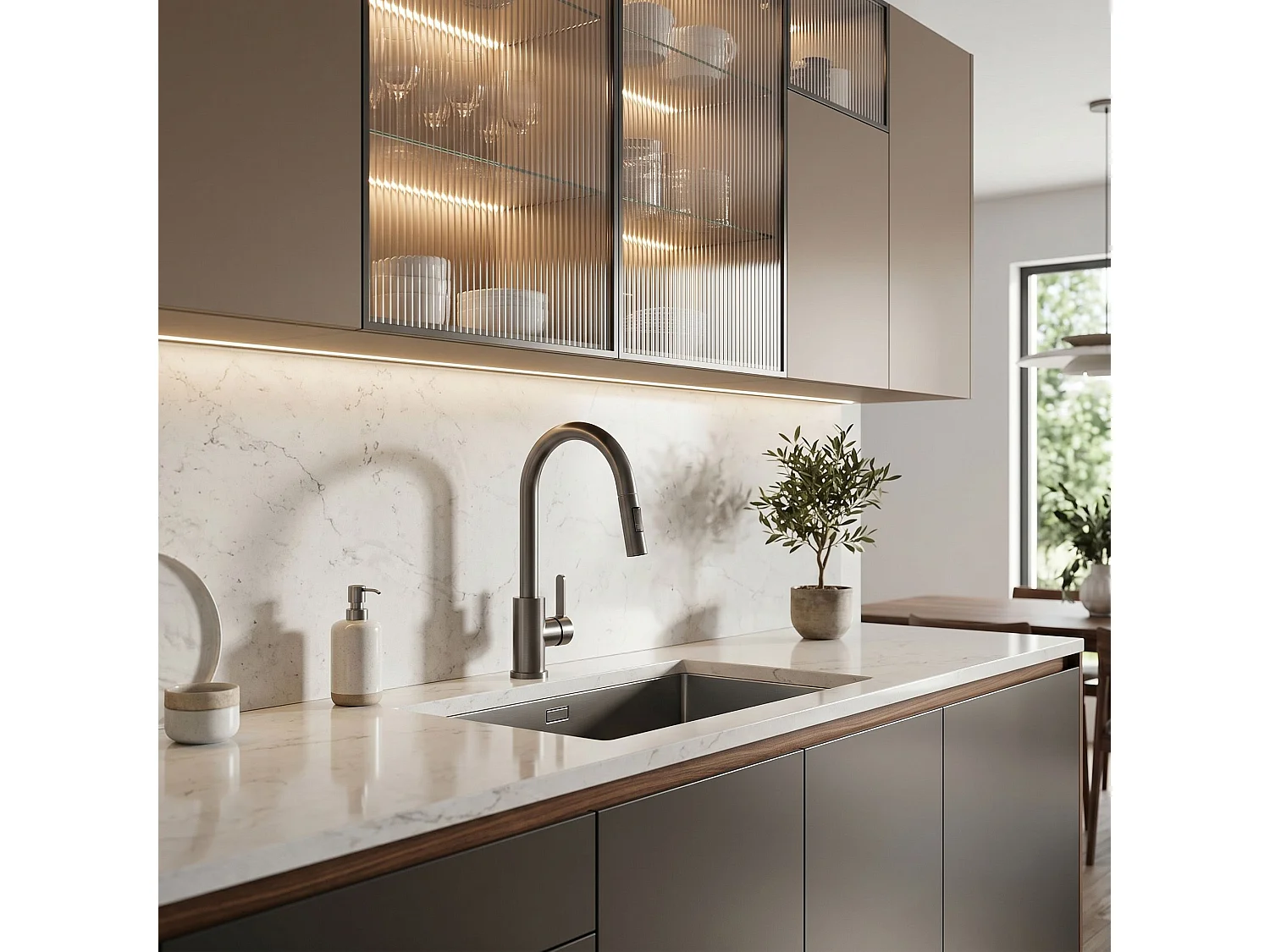 Robinet De Cuisine Rea Ontario Titanium