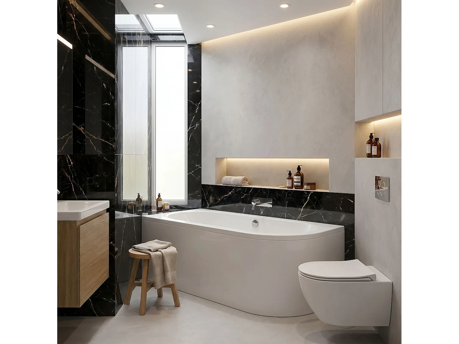 Baignoire D’Angle Rea Orion 150 Left White