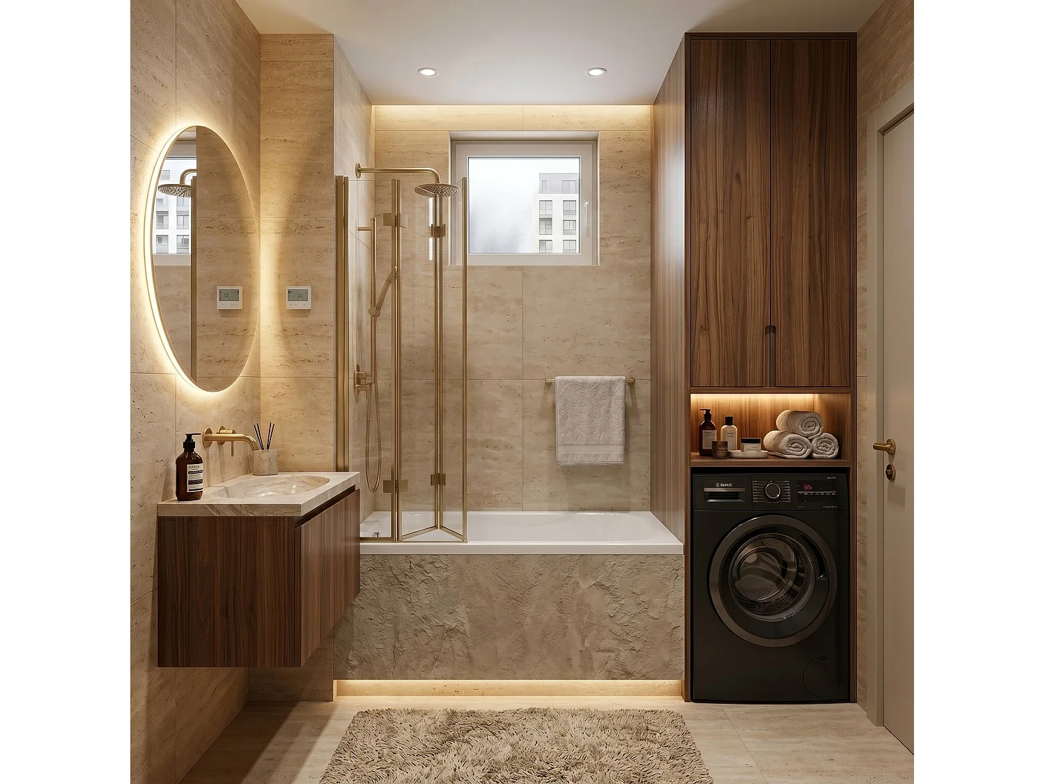 Baignoire D’Angle Rea Gloria 120 White