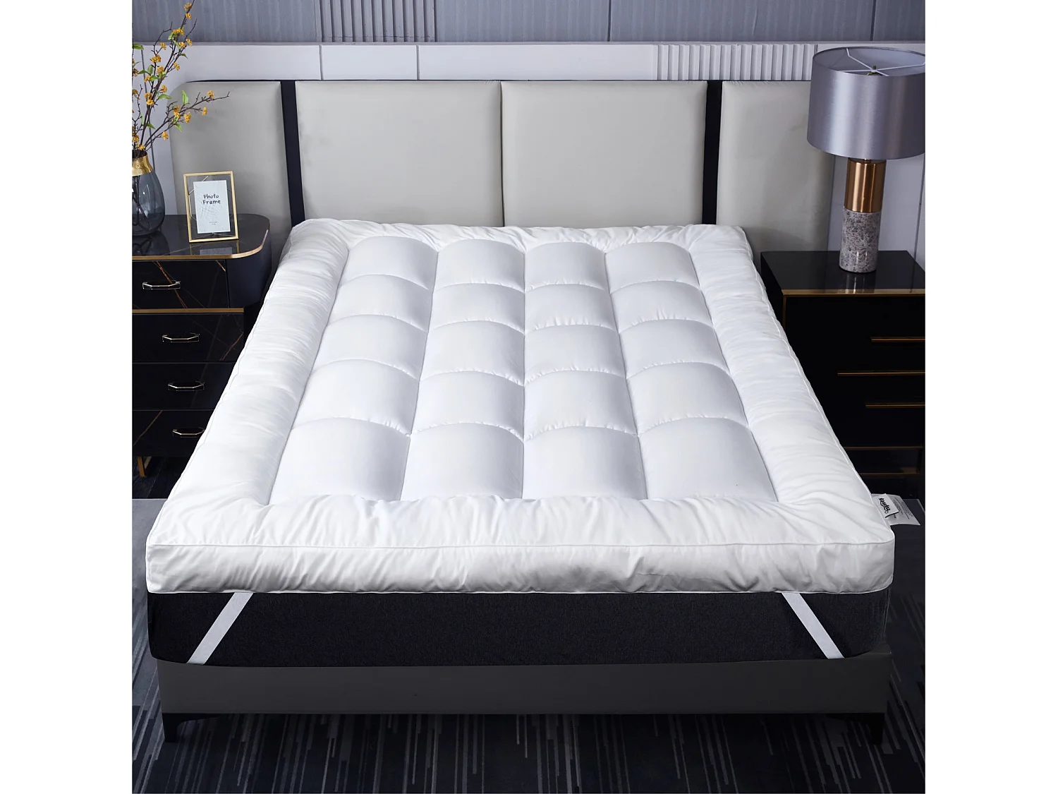 4 Inch Thick Super Soft Mattress Topper - Single