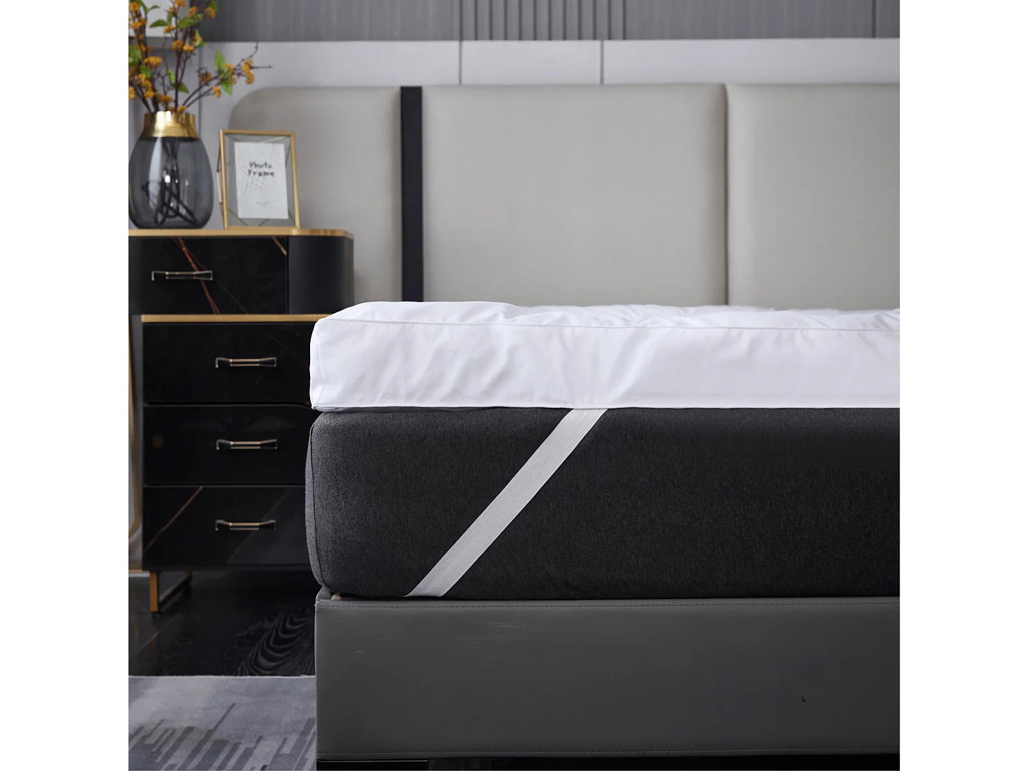 4 Inch Thick Super Soft Mattress Topper - Single