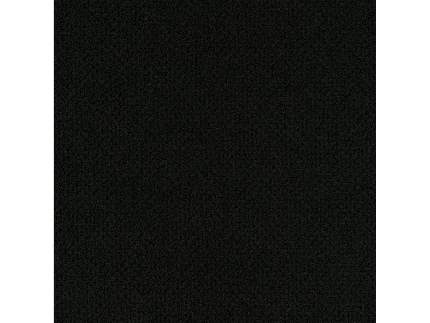 Lot de 4 chaises tissu noir pieds métal noir - CLEO