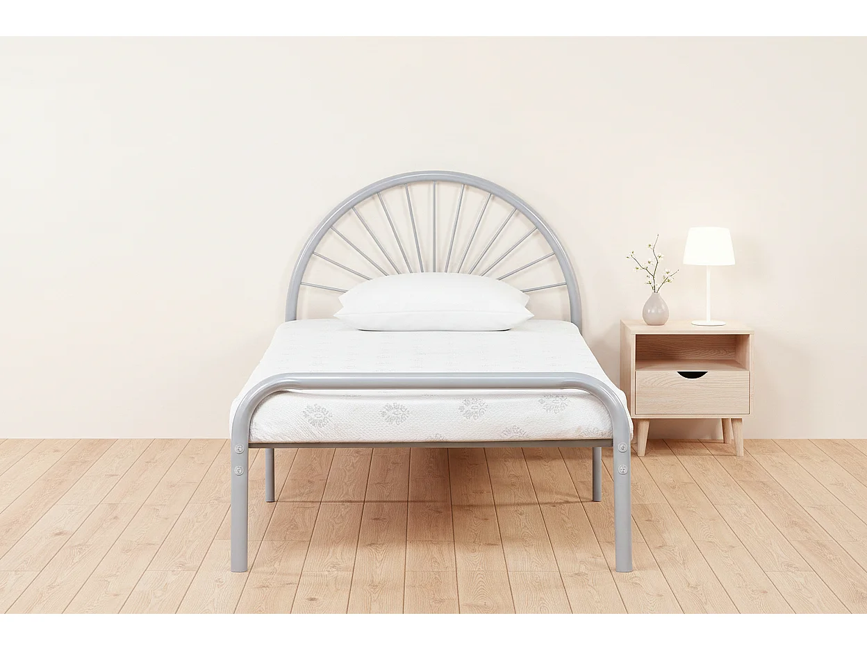 LIT ECO GRIS 90X190cm